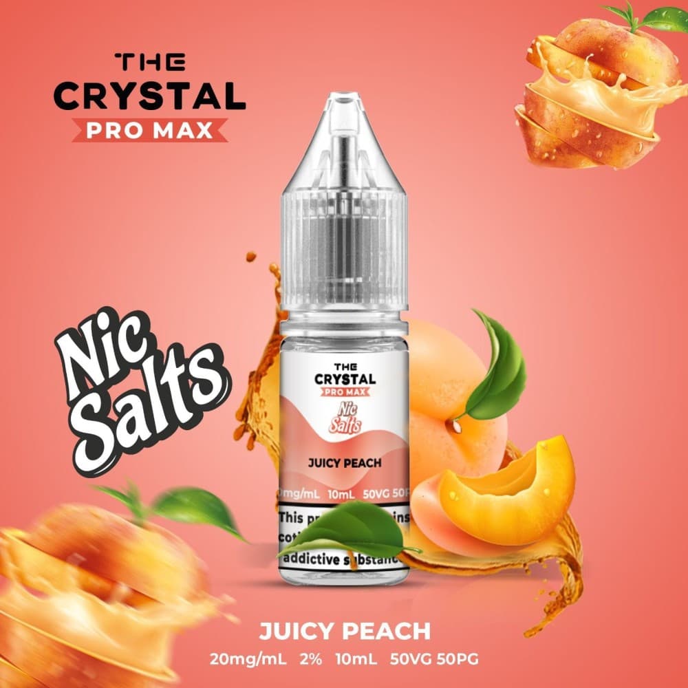  Juicy Peach / 20mg Hayati Pro Max Nic Salts 10ml