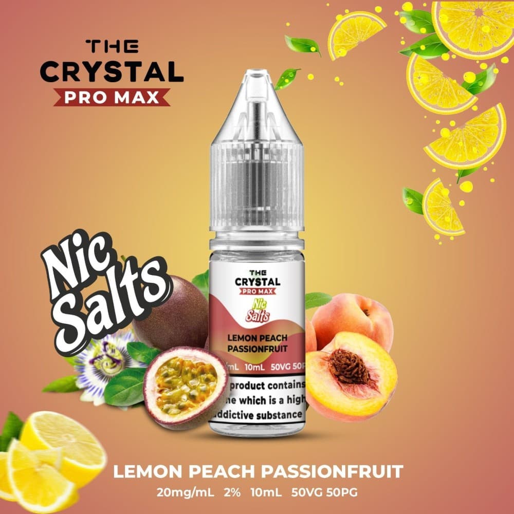  Lemon Peach Passionfruit / 20mg Hayati Pro Max Nic Salts 10ml