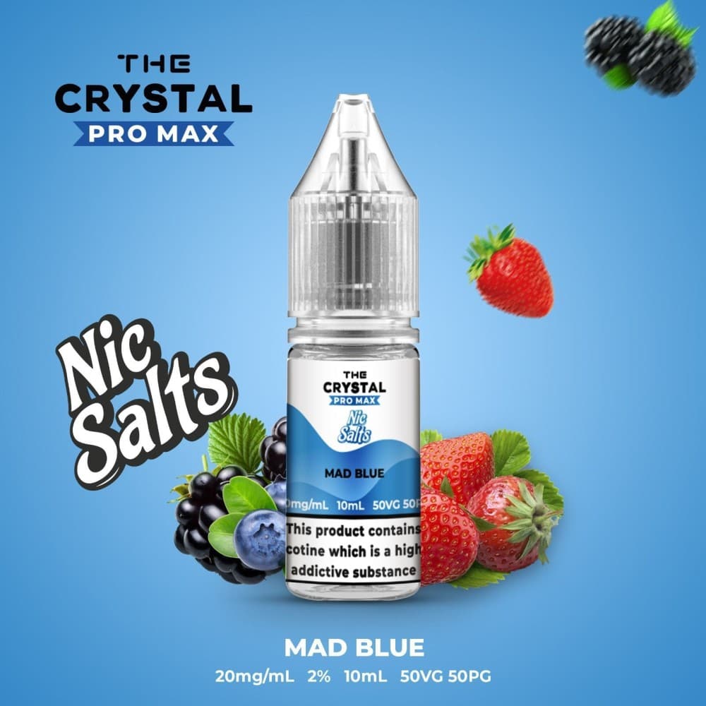  Mad Blue / 20mg Hayati Pro Max Nic Salts 10ml