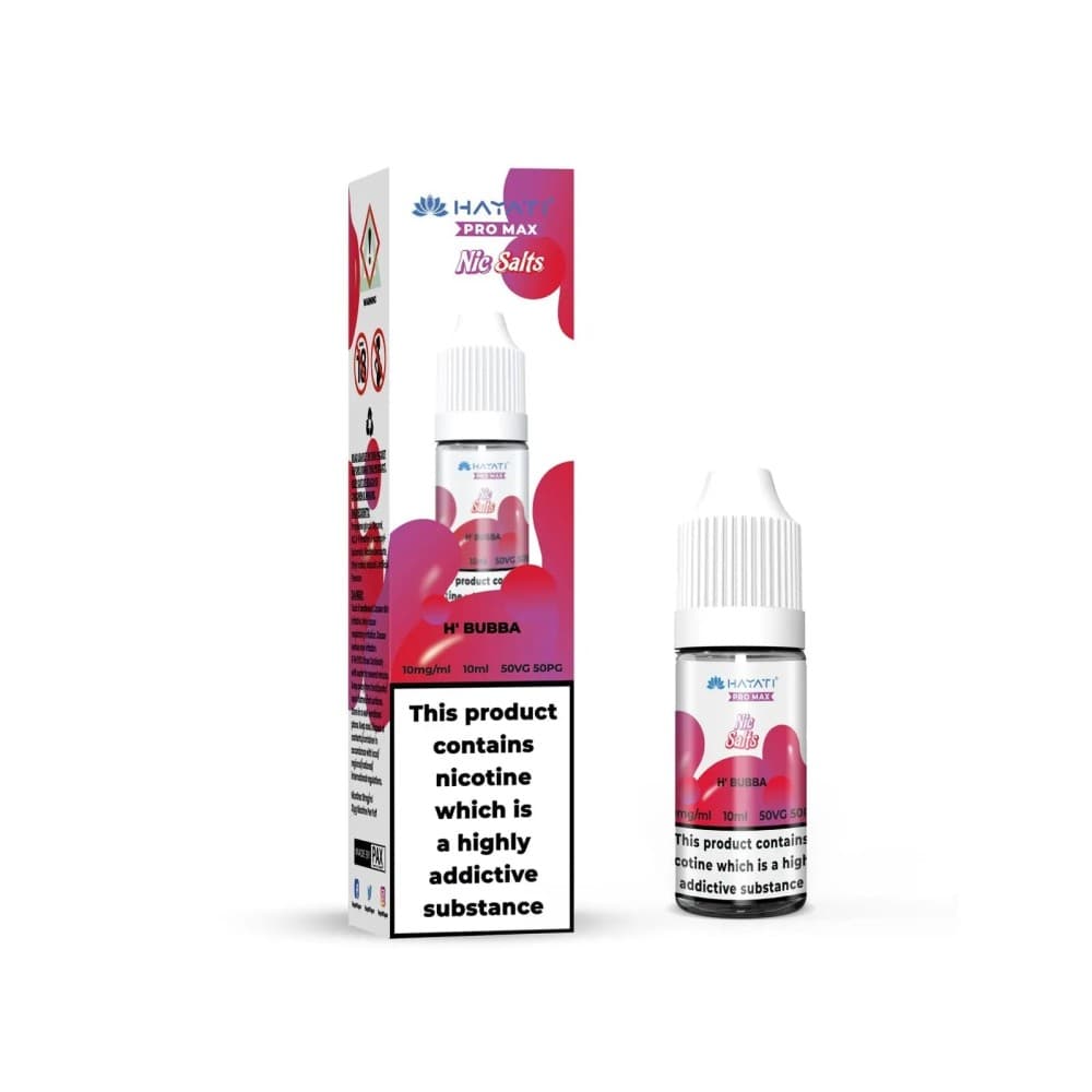  H' Bubba / 20mg Hayati Pro Max Nic Salts 10ml