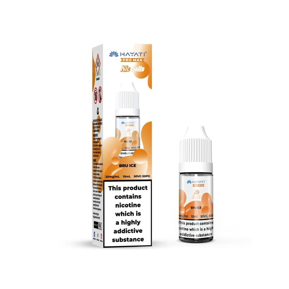  Bru Ice / 20mg Hayati Pro Max Nic Salts 10ml