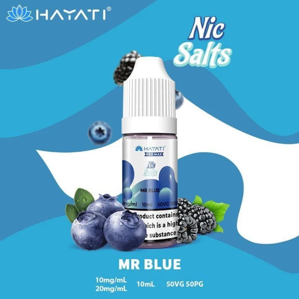  Mr Blue / 20mg Hayati Pro Max Nic Salts 10ml