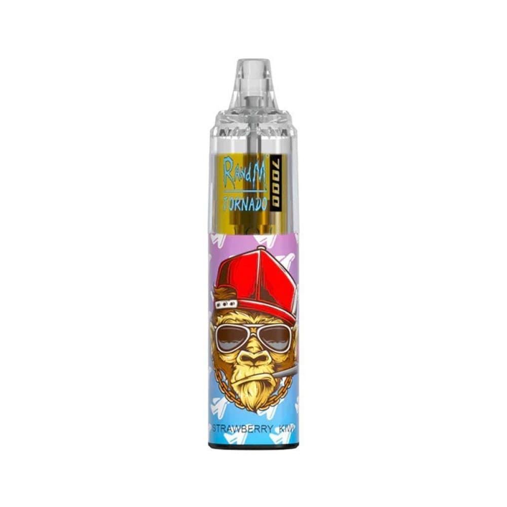 Strawberry Kiwi 0% R & M 7000 Vape Puff Pod Device