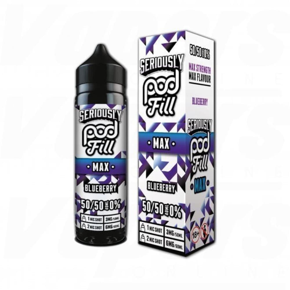  Blueberry Seriously Pod Fill Max 50ml E-Liquid