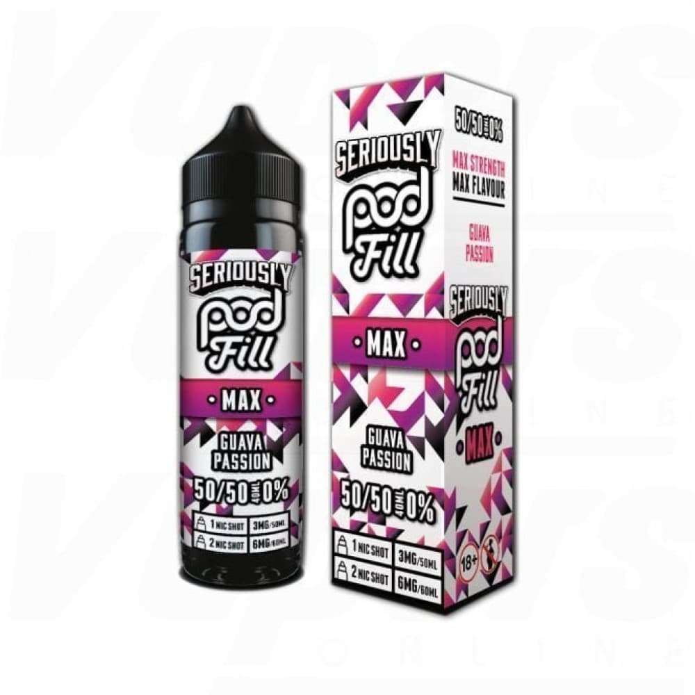  Guava Passion Seriously Pod Fill Max 50ml E-Liquid
