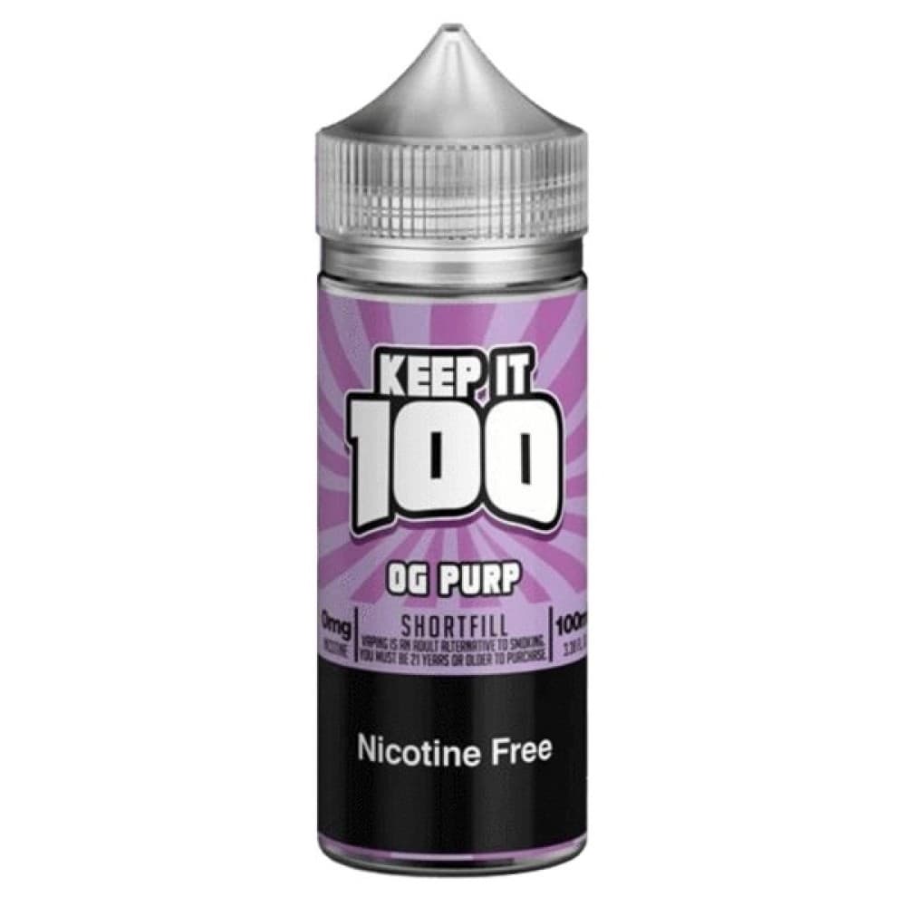  OG Purp Keep It 100 OG Series 100ml Shortfill