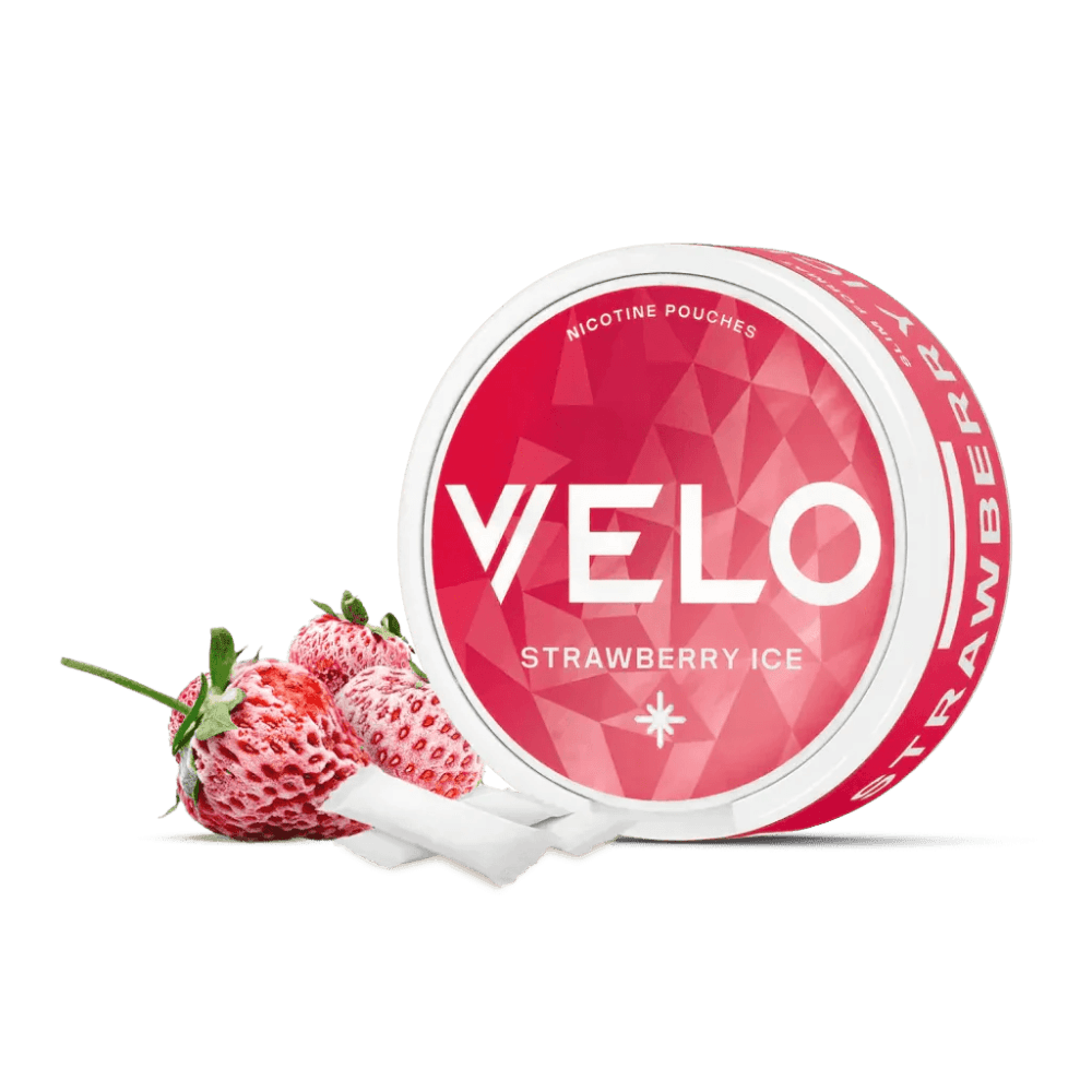  Strawberry Ice / 4mg VELO Nicotine Pouches Pack of 10