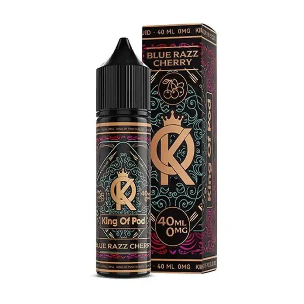  Blue Razz Cherry King of Pod 40ml Shortfill E-Liquid