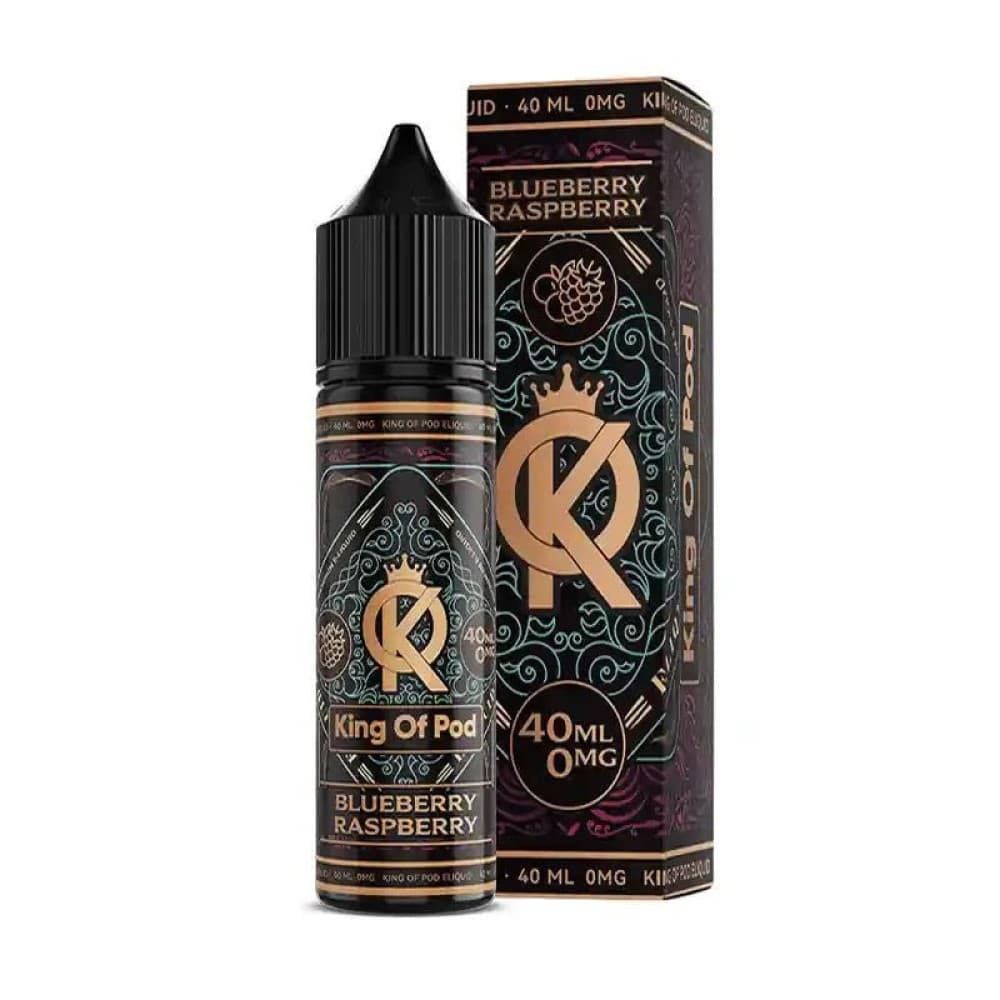  Blueberry Raspberry King of Pod 40ml Shortfill E-Liquid