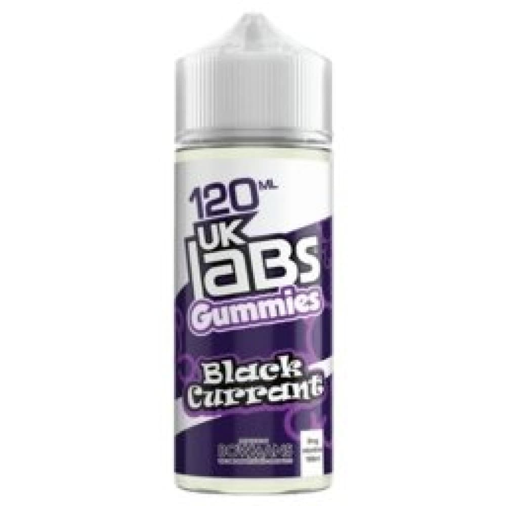  Blackcurrant Uk Labs Gummies 100ml Shortfill