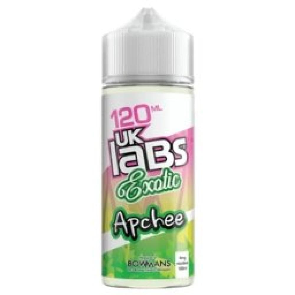  Apchee Uk Labs Exotic 100ml Shortfill