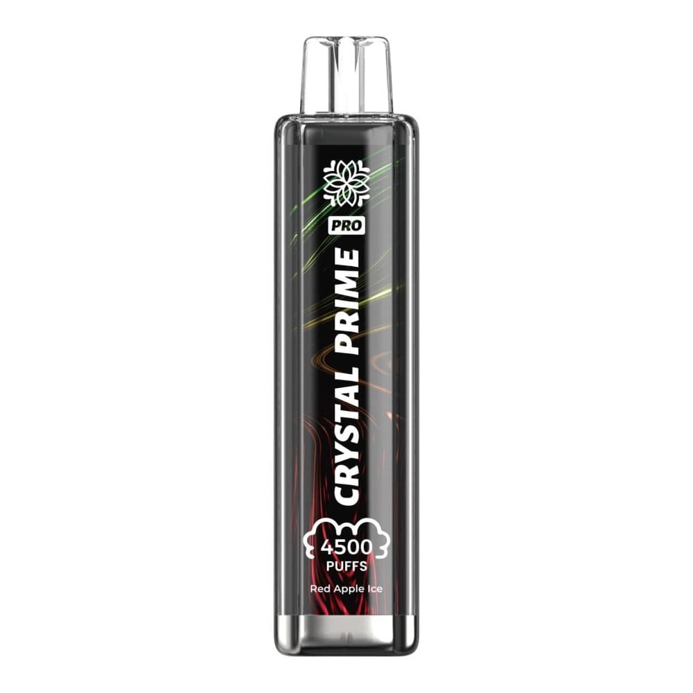  Red Apple Ice Crystal Prime PRO 4500 Prefilled Vape Kit Box of 10