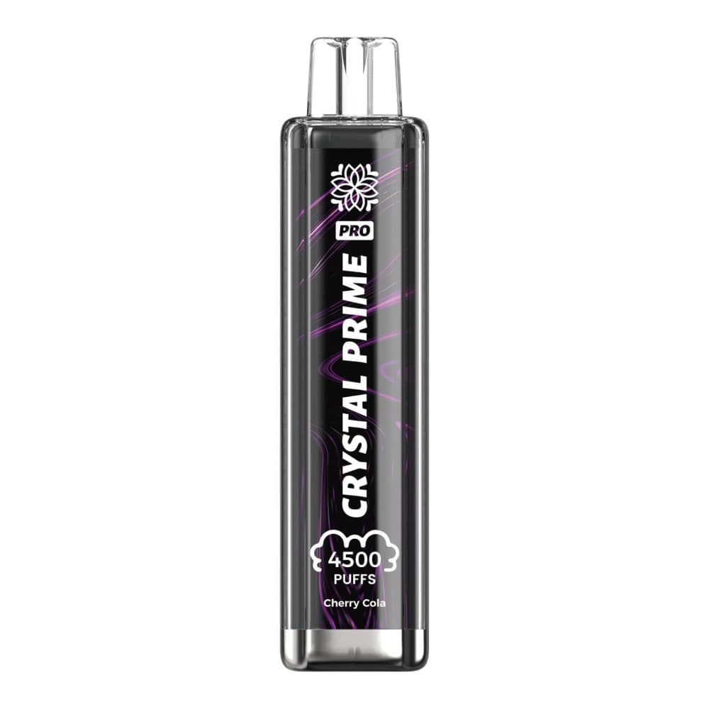  Cherry Cola Crystal Prime PRO 4500 Prefilled Vape Kit Box of 10