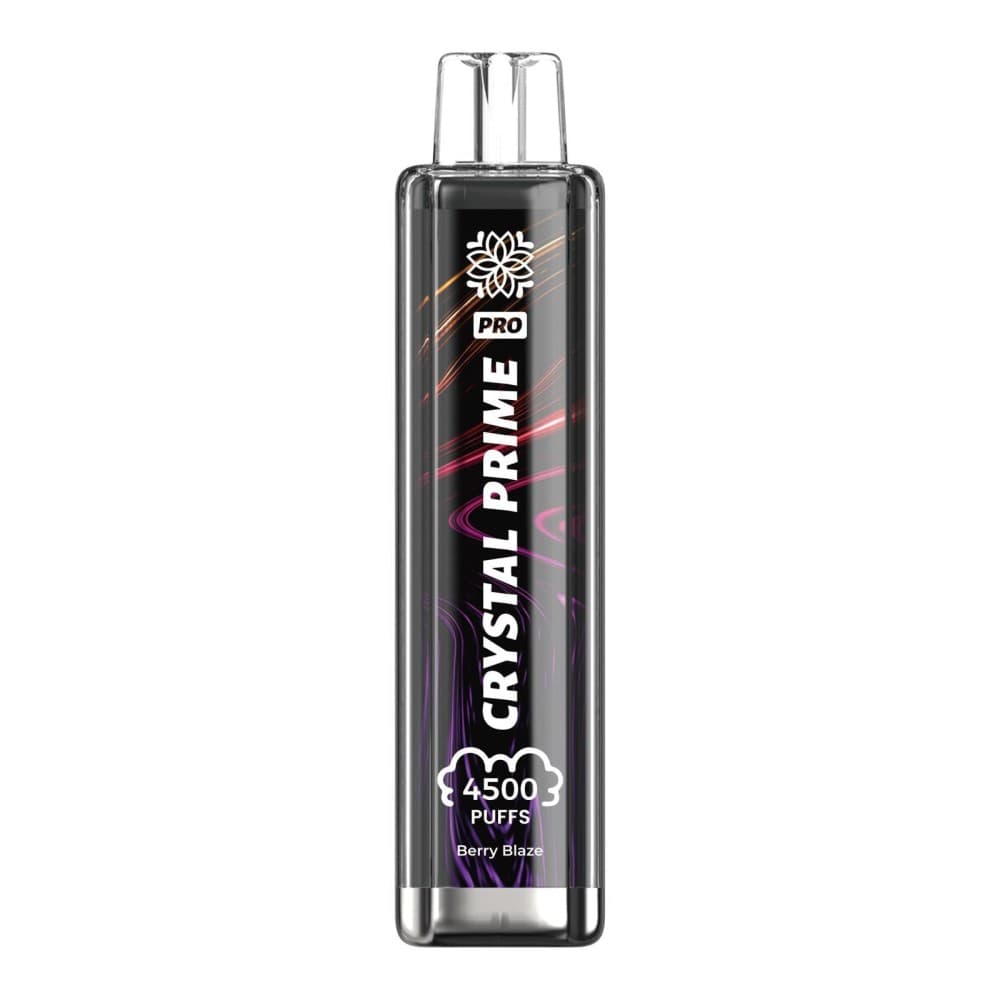  Berry Blaze Crystal Prime PRO 4500 Prefilled Vape Kit Box of 10