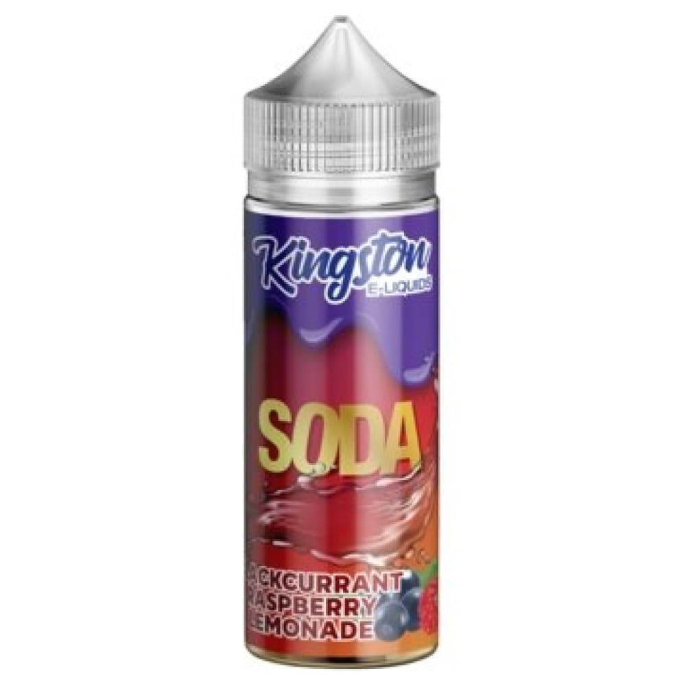  Blackcurrant Raspberry Lemonade Kingston Soda 100ML Shortfill