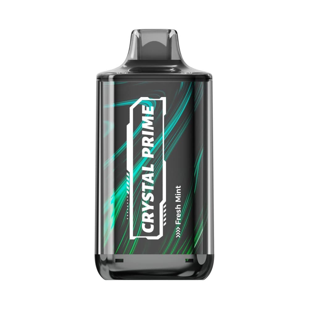  Fresh Mint Crystal Prime Deluxe 18000 Prefilled Vape Kit Box of 10