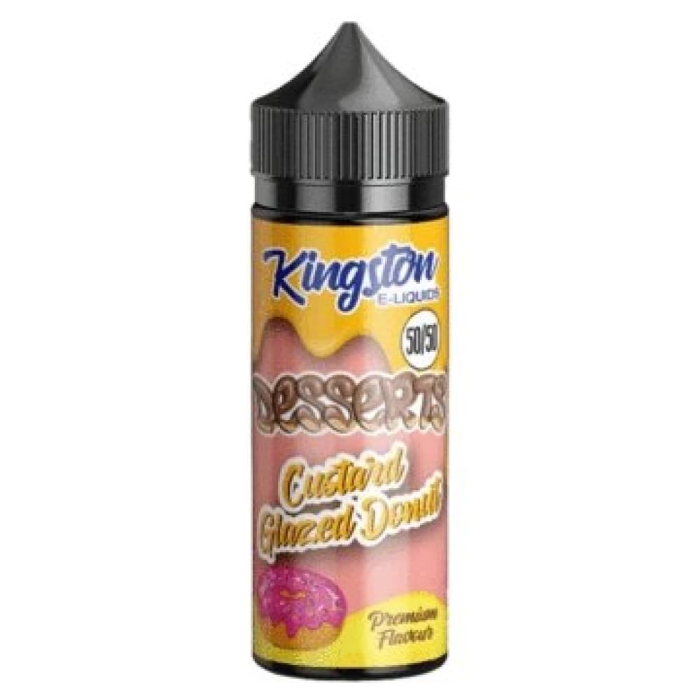  Custard Glazed Donut Kingston 50/50 Desserts 100ML Shortfill