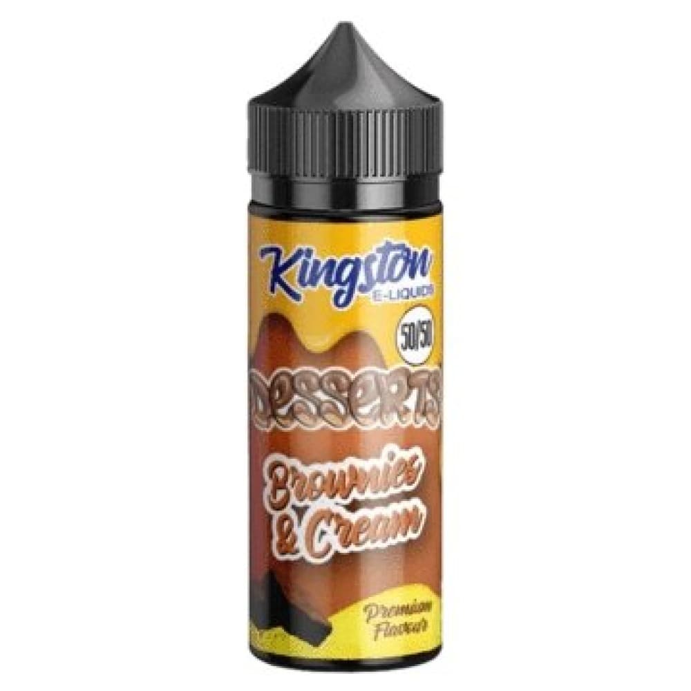  Brownies & Cream Kingston 50/50 Desserts 100ML Shortfill
