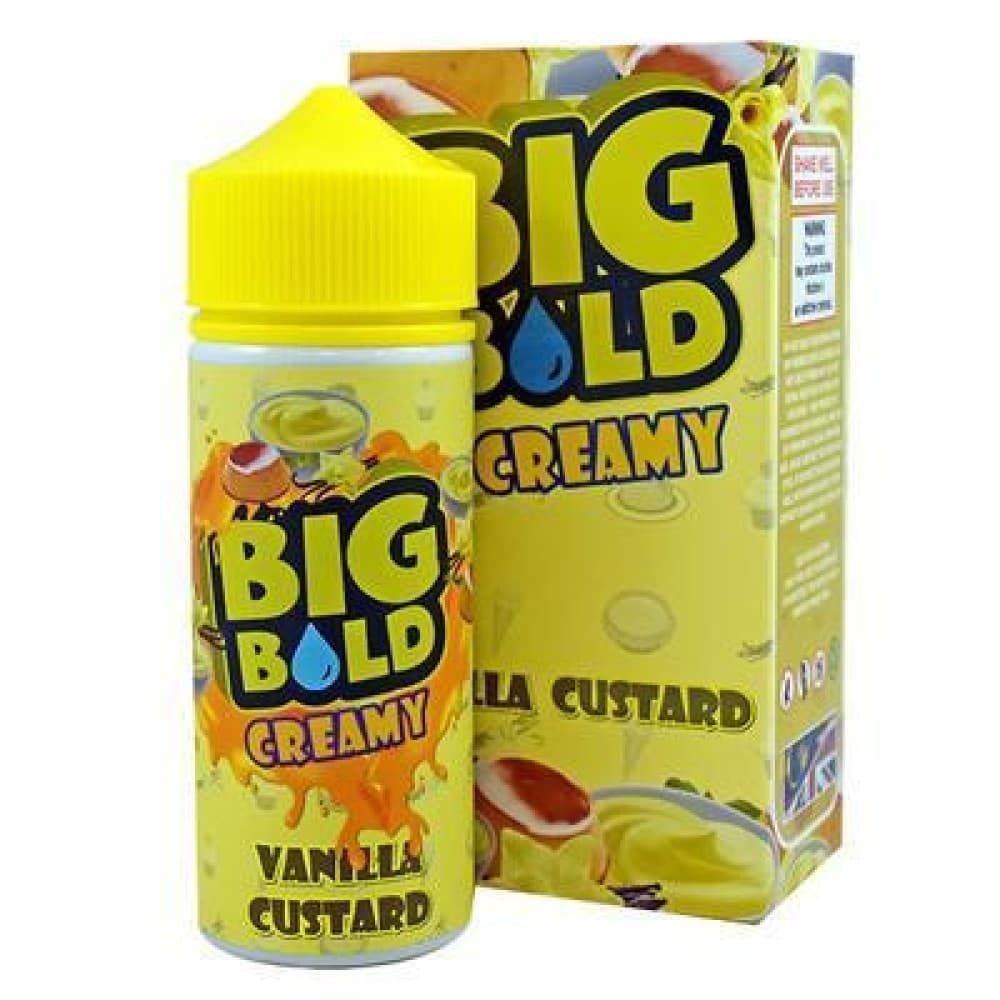  Vanilla Custard Big Bold Creamy 100ML Shortfill