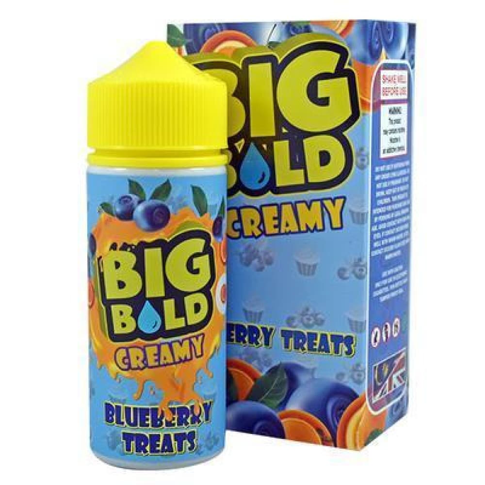  Blueberry Treats Big Bold Creamy 100ML Shortfill