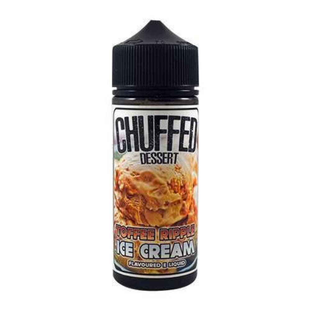  Toffee Ripple Ice Cream Chuffed Dessert 100ML Shortfill