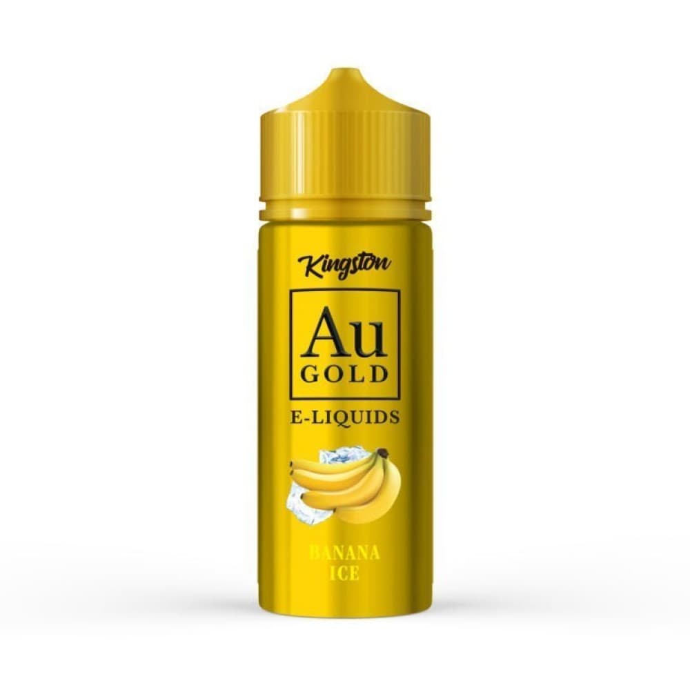  Banana Ice Kingston AU Gold 100ml E-liquid Shortfill