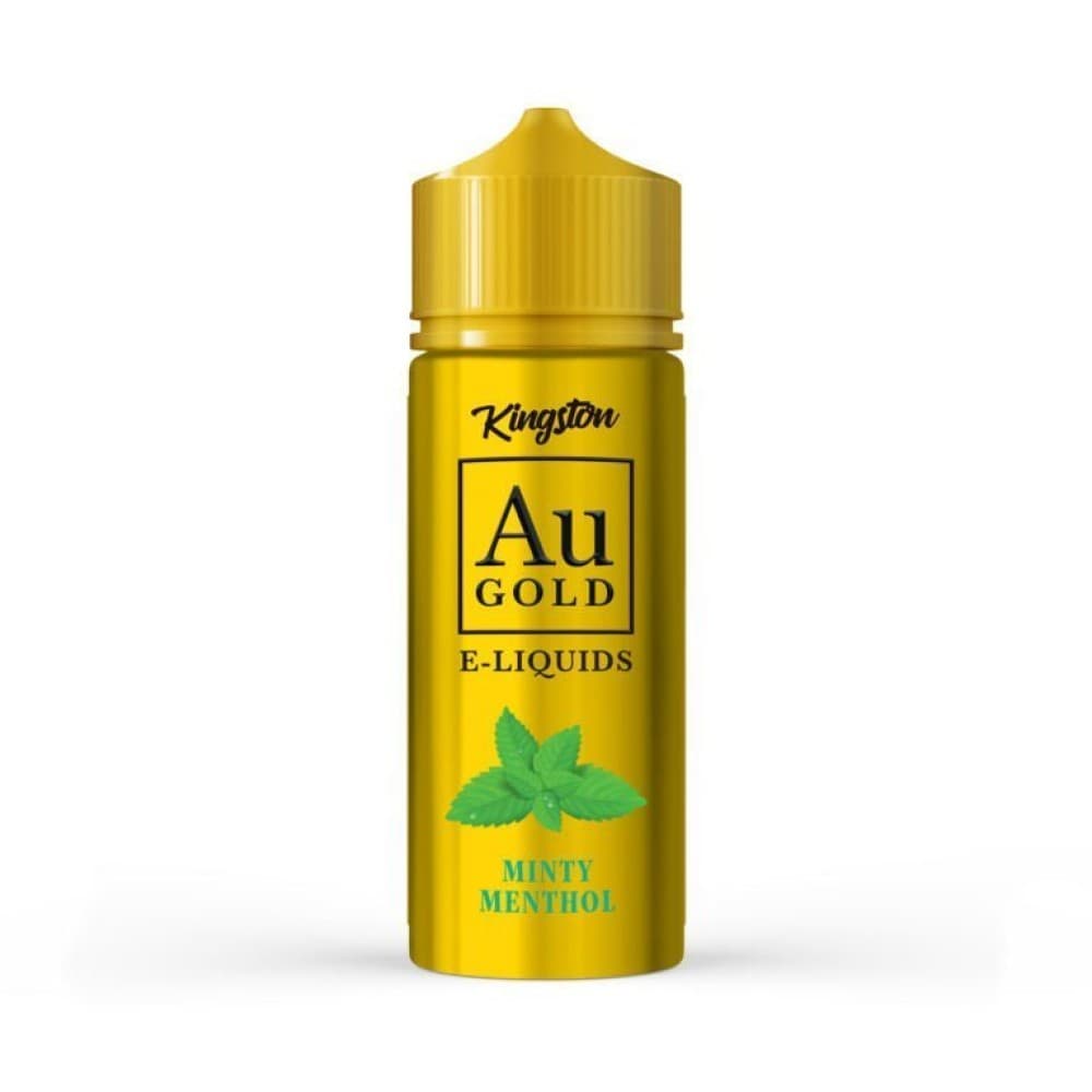  Minty Menthol Kingston AU Gold 100ml E-liquid Shortfill