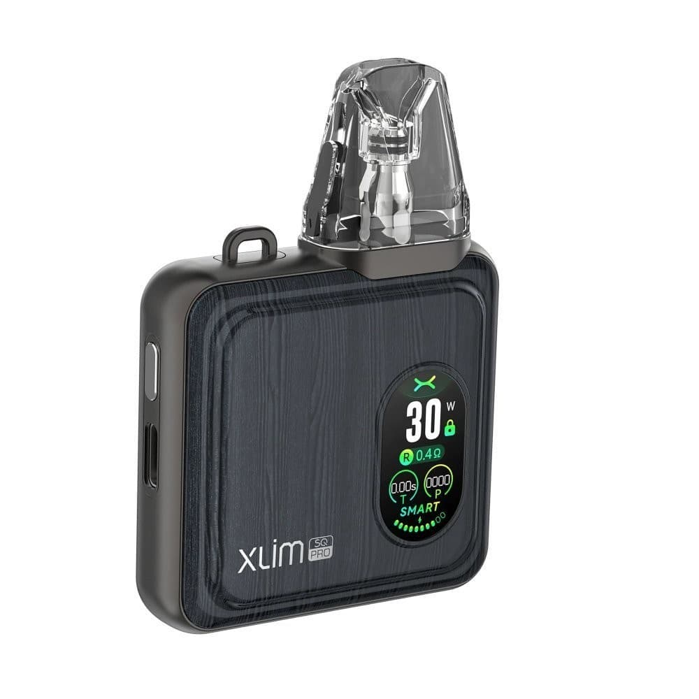  Gunmetal Wood Oxva SQ Pro Pod System Kit