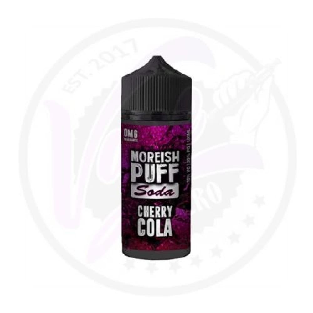  Cherry Cola Moreish Puff Soda 100ML Shortfill