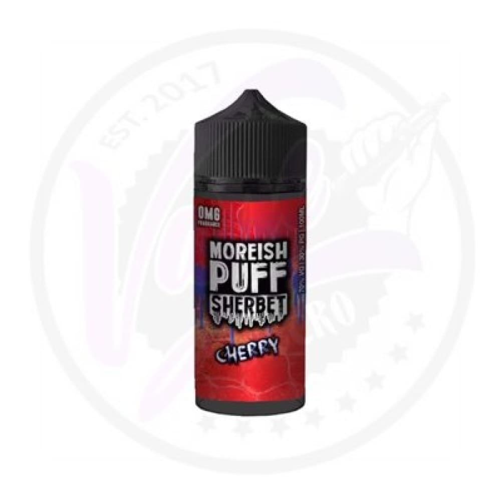  Cherry Moreish Puff Sherbet 100ML Shortfill