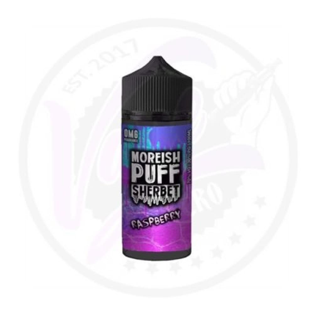  Raspberry Moreish Puff Sherbet 100ML Shortfill