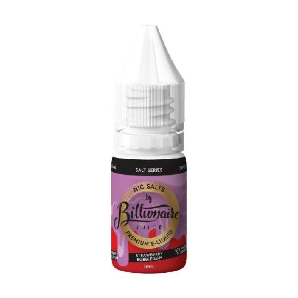  10mg / Strawberry Bubblegum Billonaire  Juice 10ml Nic Salt