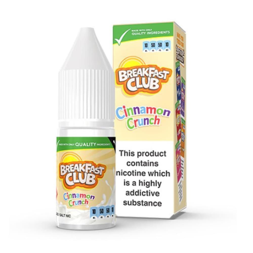  10mg / Cinnamon Crunch Breakfast Club 10ml Nic Salt