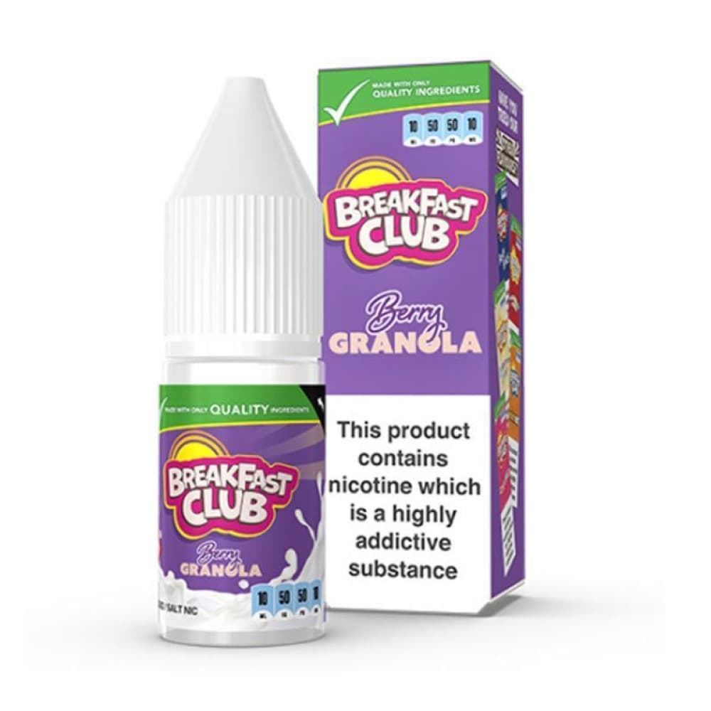  10mg / Berry Granola Breakfast Club 10ml Nic Salt