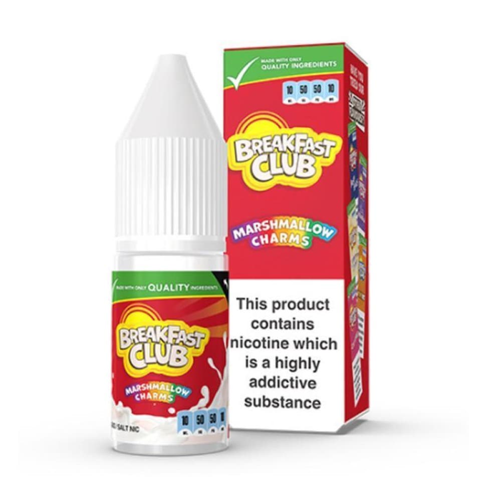  10mg / Marsmellow Charms Breakfast Club 10ml Nic Salt
