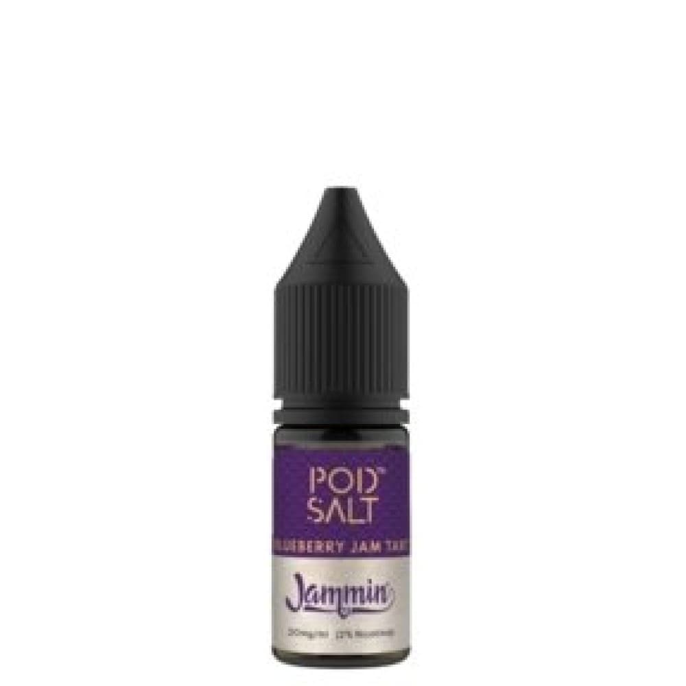  10mg / Blueberry Jam Tart Pod Salt Fusions 10ML Nic Salt - Box of 10