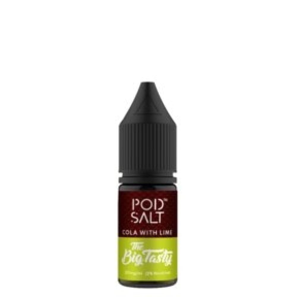  10mg / Cola with Lime Pod Salt Fusions 10ML Nic Salt - Box of 10