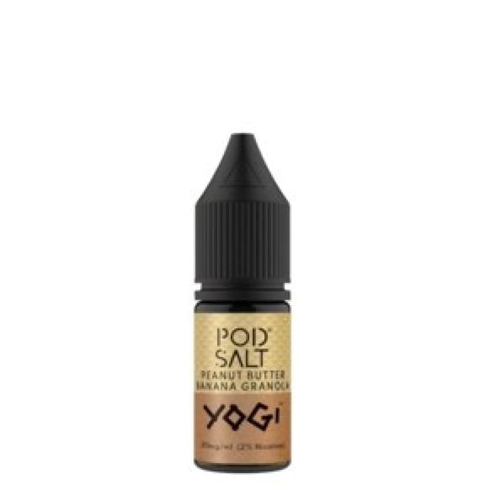  10mg / Peanut Butter Banana Granola Pod Salt Fusions 10ML Nic Salt - Box of 10