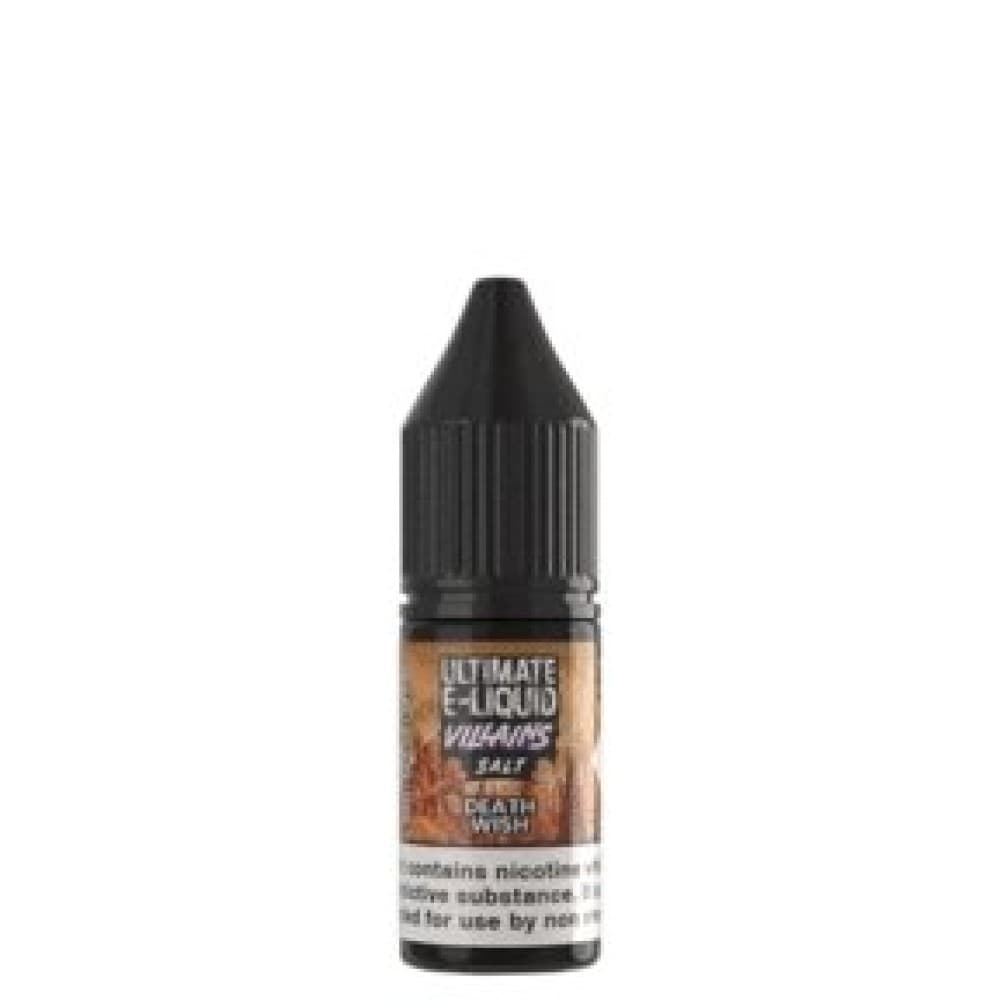  10mg / Death Wish Ultimate E-Liquid Villains 10ML Nic Salt