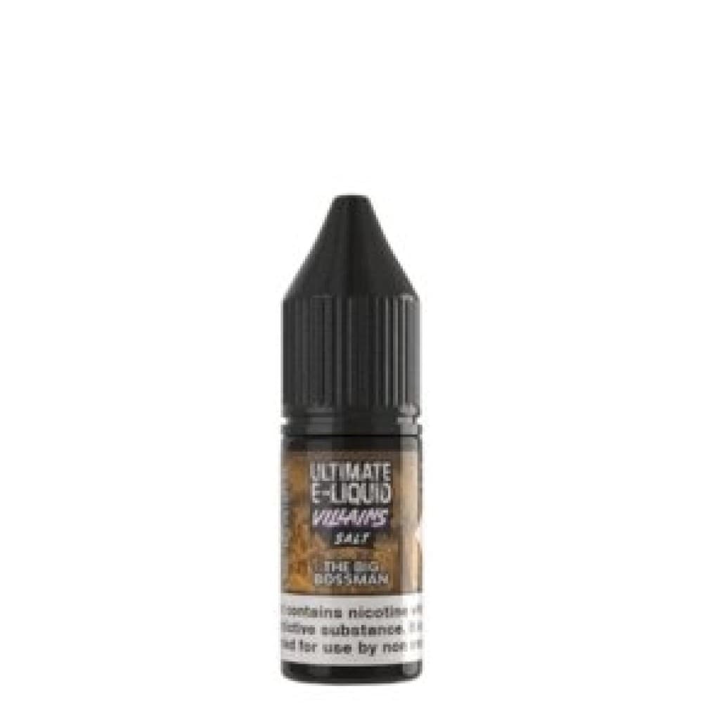  10mg / The Big Bossman Ultimate E-Liquid Villains 10ML Nic Salt