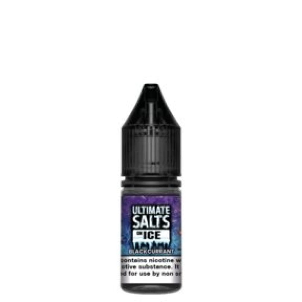  10mg / Blackcurrant Ultimate Salts On Ice 10ML Nic Salt