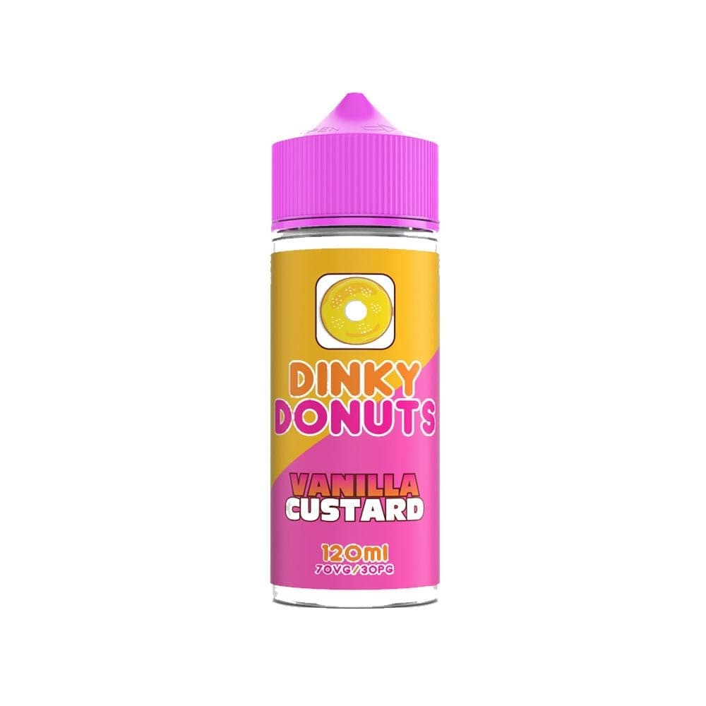  Vanila Custard Dinky Donuts Shortfill 100ml E-Liquid | 0mg | Wolfvapes
