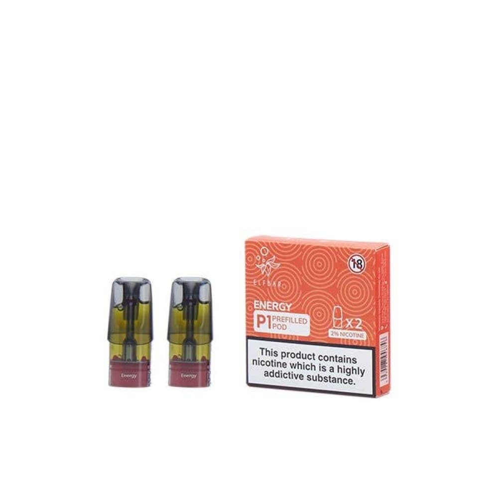  Energy Elf Bar P1 Pre-filled E-liquids Pods