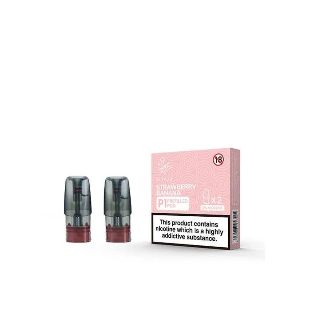  Strawberry Banana Elf Bar P1 Pre-filled E-liquids Pods