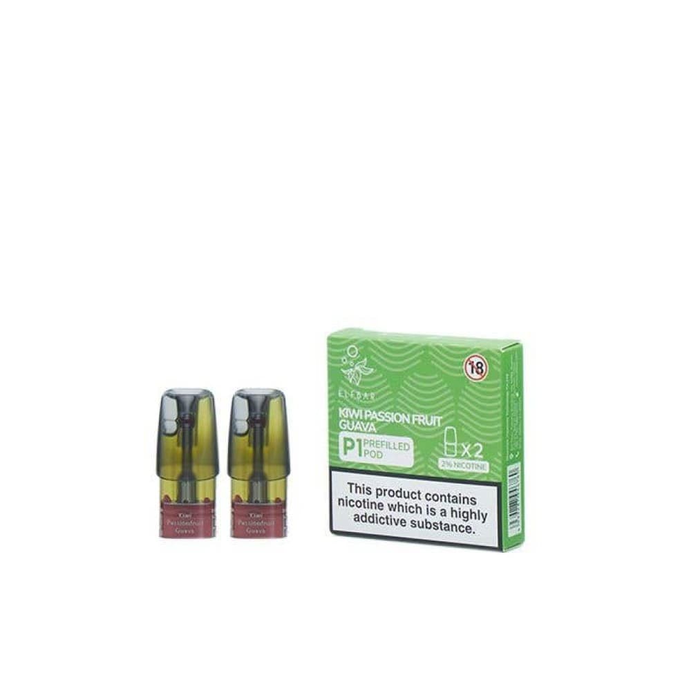  Kiwi Passion Fruit Guava Elf Bar P1 Pre-filled E-liquids Pods