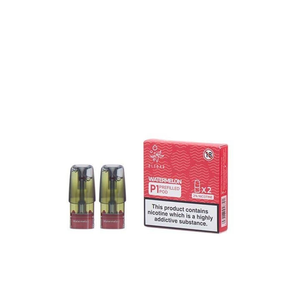  Watermelon Elf Bar P1 Pre-filled E-liquids Pods