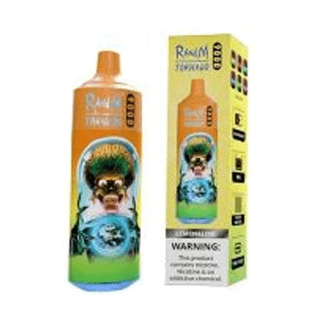  Lemon Lime R and M Tornado 9000 Prefilled Vape Kit