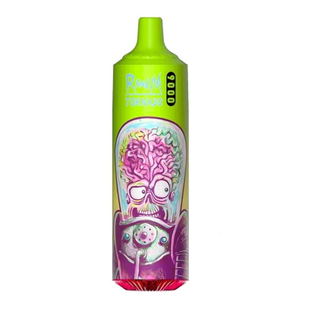  Cherry Berry R and M Tornado 9000 Prefilled Vape Kit