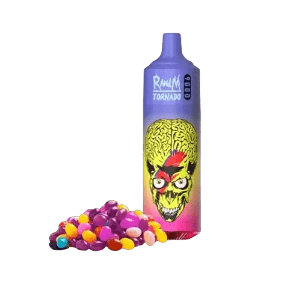  Skittles R and M Tornado 9000 Prefilled Vape Kit