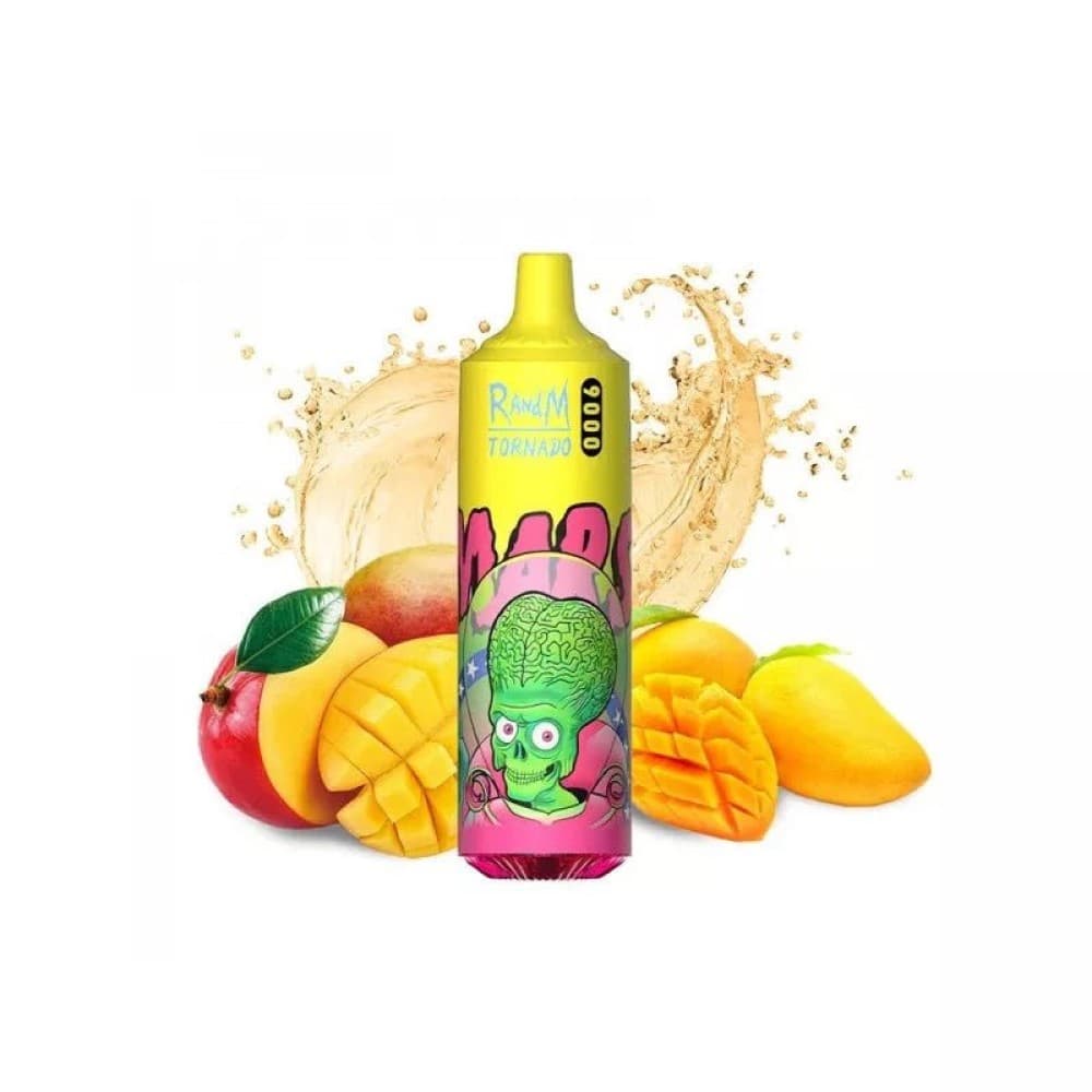 Triple Mango R and M Tornado 9000 Prefilled Vape Kit